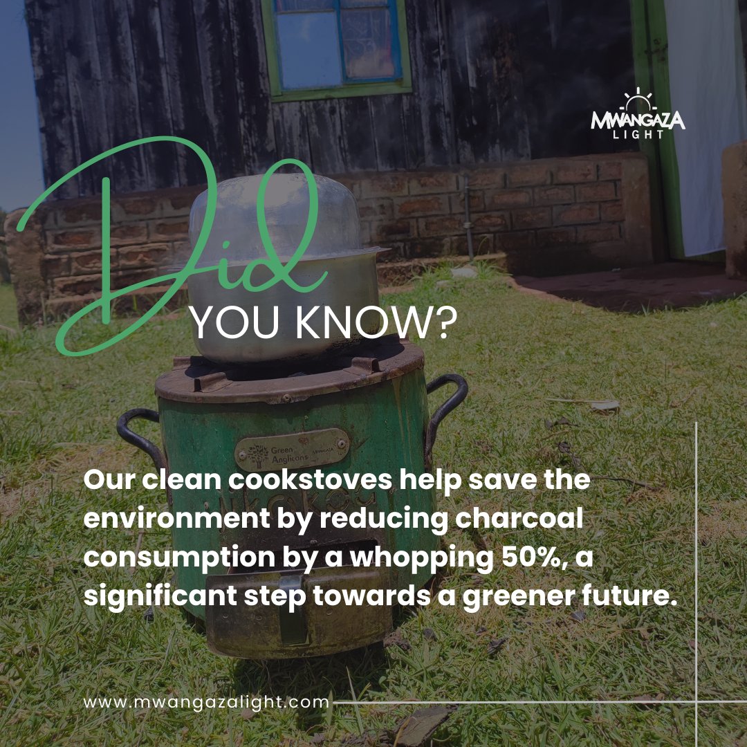 Mwangaza Light cookstoves are a smart choice. They save you money and are kind to the Earth. Using 50% less charcoal, they're good for your pockets and good for the environment. 🌿💰

#cleancooking #gam #mwangazalight #SaveMoney #EcoFriendlyChoice #sdg7 #sdg13