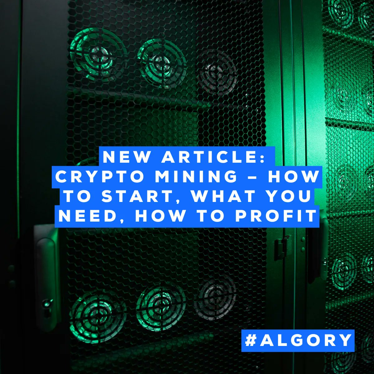 AlgoryProject's tweet image. Crypto mining can be a rewarding process. That said, due to advances in blockchain and computing technology, it is an unpredictable sector that will evolve. Learn the most important concepts of mining from our article.

Read on: buff.ly/3jyPx1q

#CryptoMining #algory
