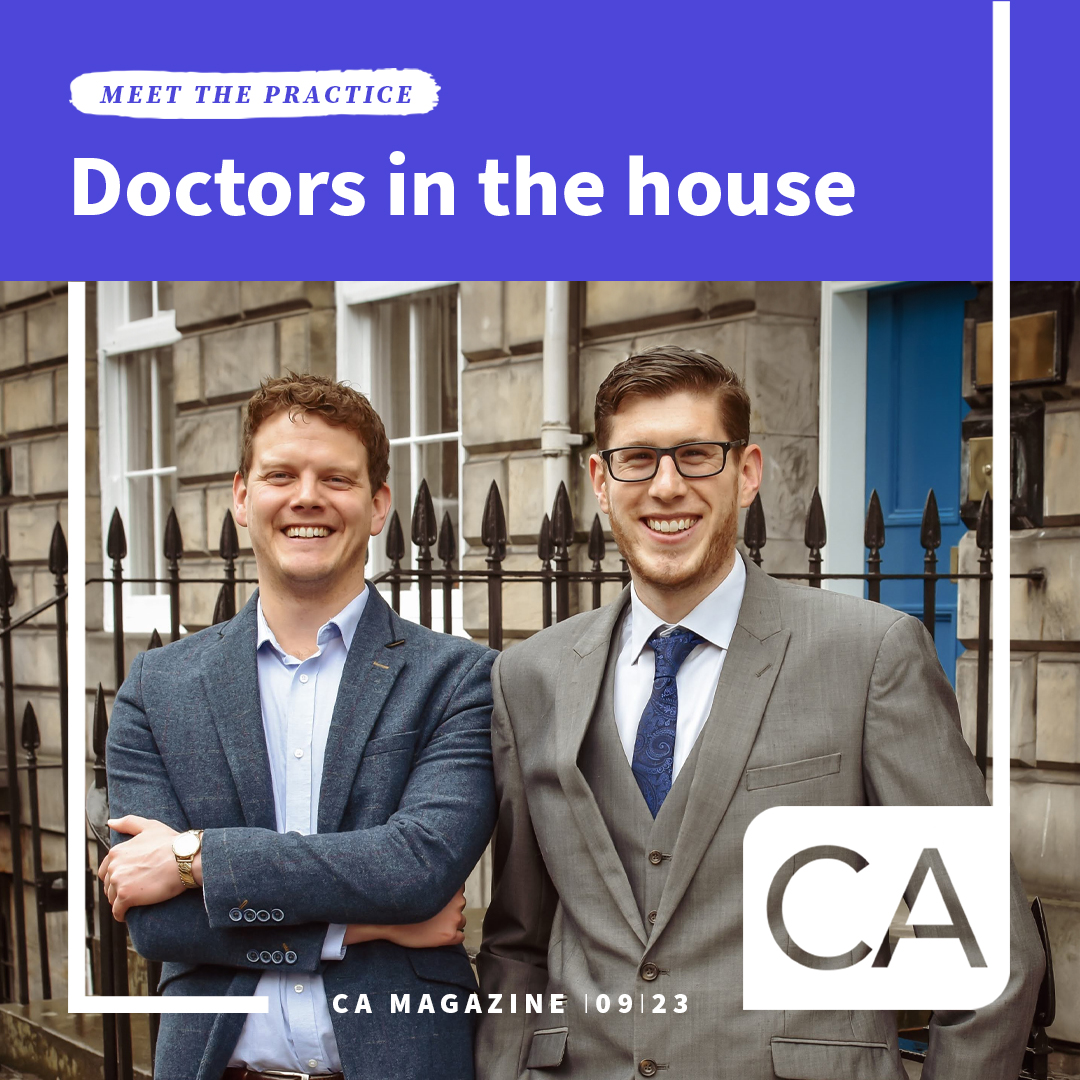 ICASaccounting's tweet photo. 📣 “We aim to offer a ‘house doctor’ approach, ensuring clients can reach out to us with any problem.” In this edition of CA magazine we meet Dean Anderson CA, one half of Anderson &amp; Edwards. 

Find out more here: https://t.co/zf34X5VGzR 

#Accounting #MeetThePractice #CAmag https://t.co/khkWASxAF0