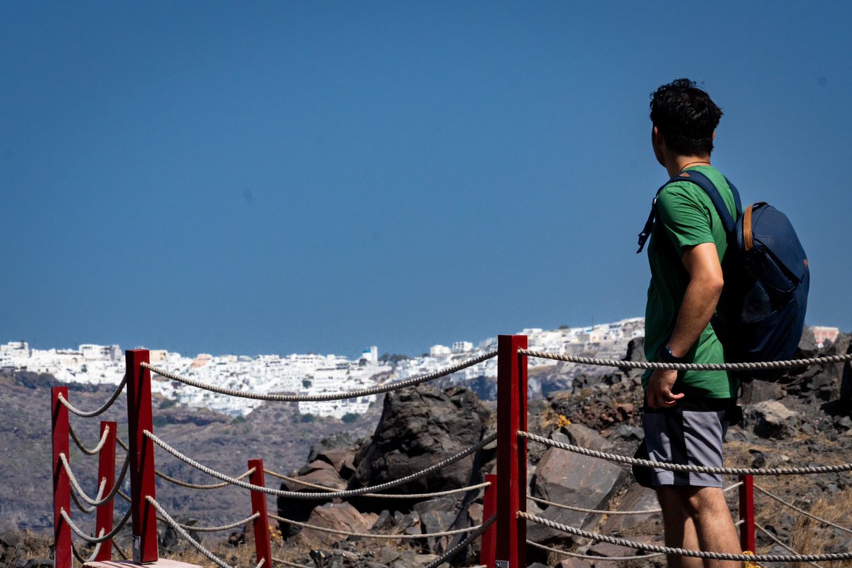 Estas vistas en Grecia 🇬🇷 están de lujo