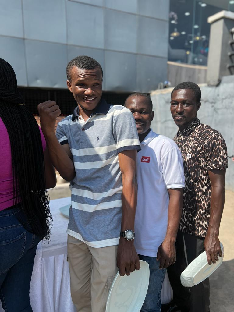 BrollGhOfficial's tweet photo. We organized a team bonding activity at the Atlantic Mall bringing together employees from different divisions and management levels. The day featured a thrilling Cooking Competition, fun games, and activities that fostered teamwork and camaraderie. https://t.co/BV6DtRdURh
