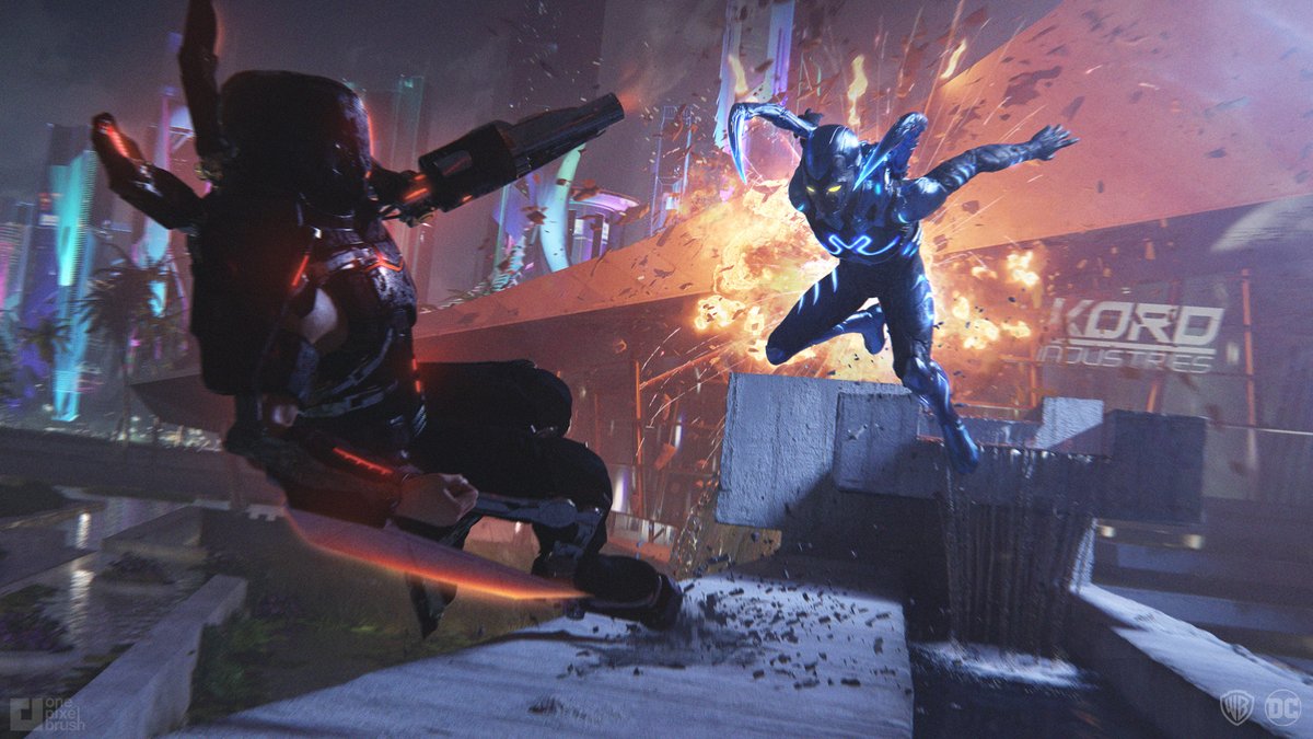 onepixelbrush's tweet image. Thrilled to reveal our work at Concept 101 behind the epic Carapax vs. Blue Beetle showdown at the fountain. Proud to be part of this DC movie project! -- Art by: Marius Janusonis / Creative Director: Shaddy Safadi

#OnePixelBrush #conceptart #conceptstudio #environmentart