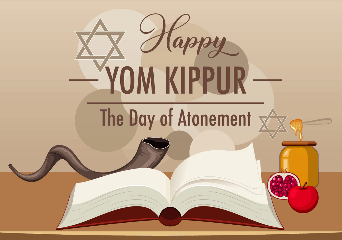 Wishing all those who are celebrating a happy Yom Kippur. 😇🤲✡

#YomKippur2023 #yomkippur