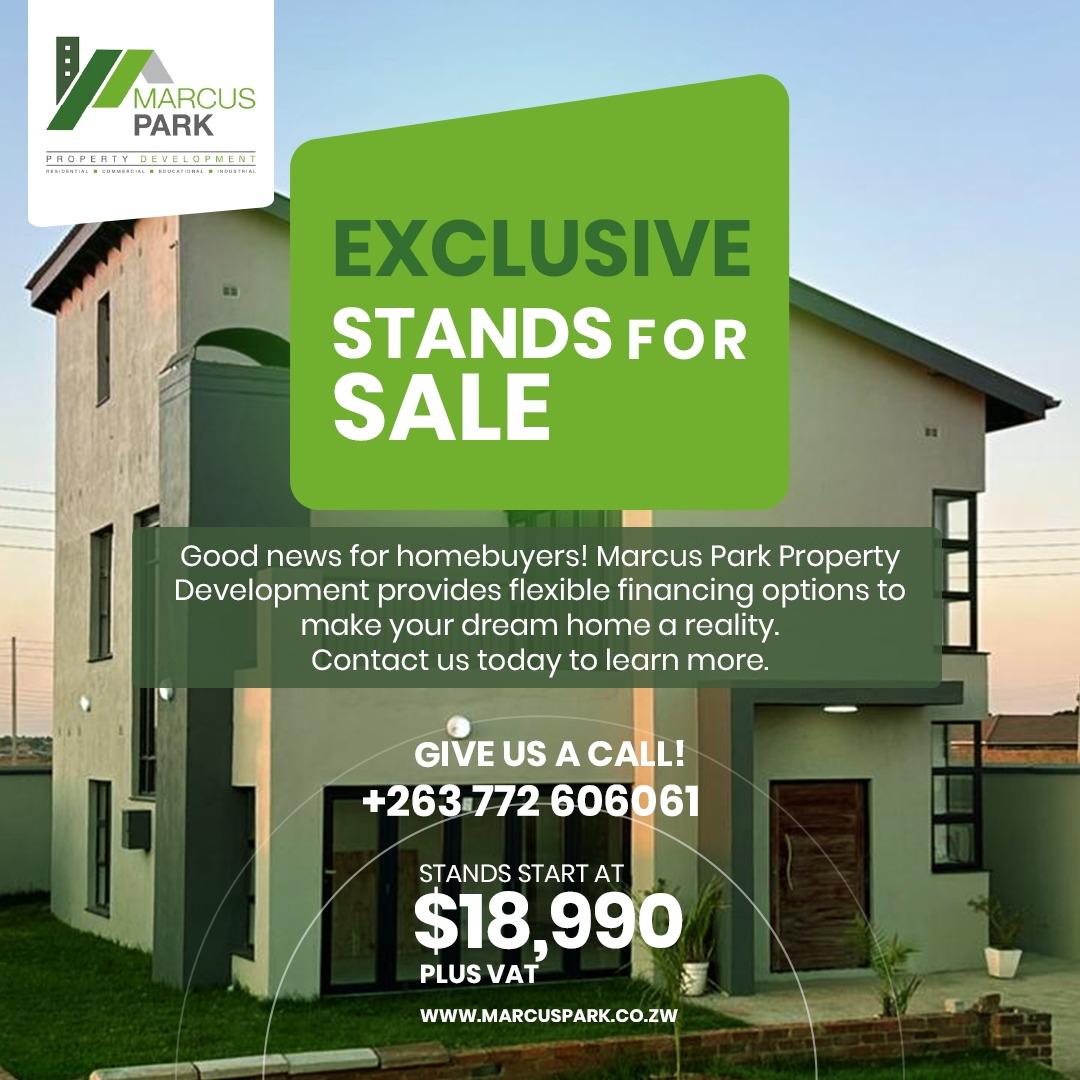 marcusparkzw's tweet photo. Good news for homebuyers! Marcus Park Property Development in Ruwa provides flexible financing options to make your dream home a reality. Contact us today to learn more.
#standforsale
#Ruwa
#duplexhomes https://t.co/nX9SFX1hjQ