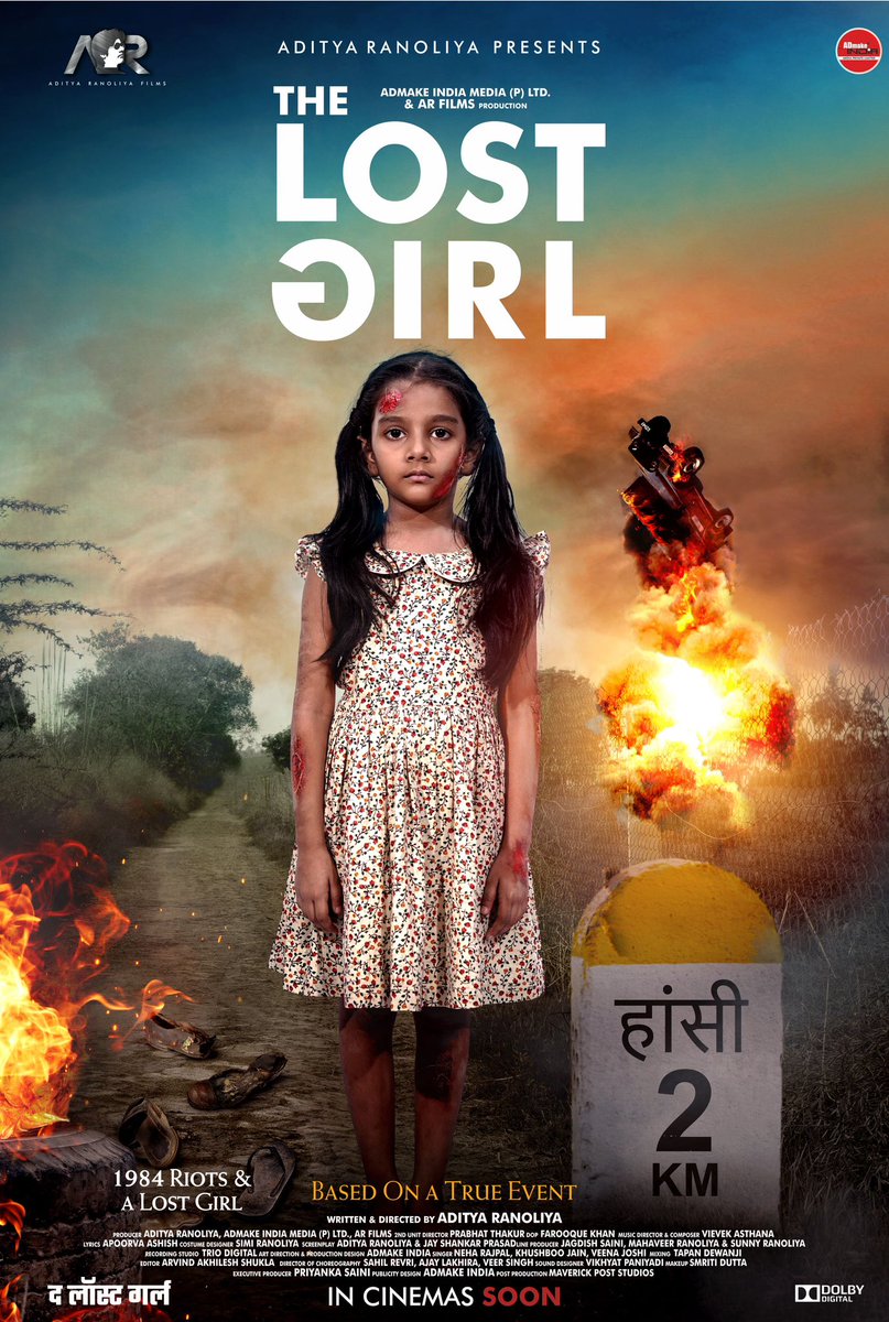 IN CINEMAS SOON
#thelostgirl #TLG #TheLostGirlFilm #TheLostGirl_India #द_लॉस्ट_गर्ल_फ़िल्म
#ARstudios #admakeindia #एडमेक_इंडिया #filmmaking #bollywood #AdityaRanoliya #adityaranoliya #AdmakeIndia #आदित्यरानोलिया #AR #aditya_ranoliya #Berlin #indianpanorama #TIFF23