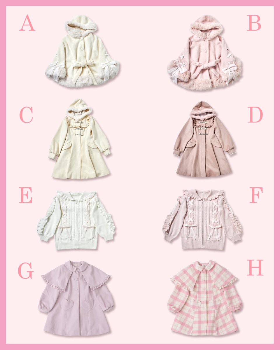lolimeofficial's tweet photo. 🎀𝒫𝓇𝑒𝓈𝑒𝓃𝓉 𝒸𝒶𝓂𝓅𝒶𝒾𝑔𝓃🎀

いつもLolime by mellfymemoryをご愛顧いただきありがとうございます。今季アウターアイテムが当たるキャンペーンを開催します！💞今回は@mellfymemory と合同で開催いたします♡

#Lolime #ロリミィ https://t.co/Uw2rEOEDnL