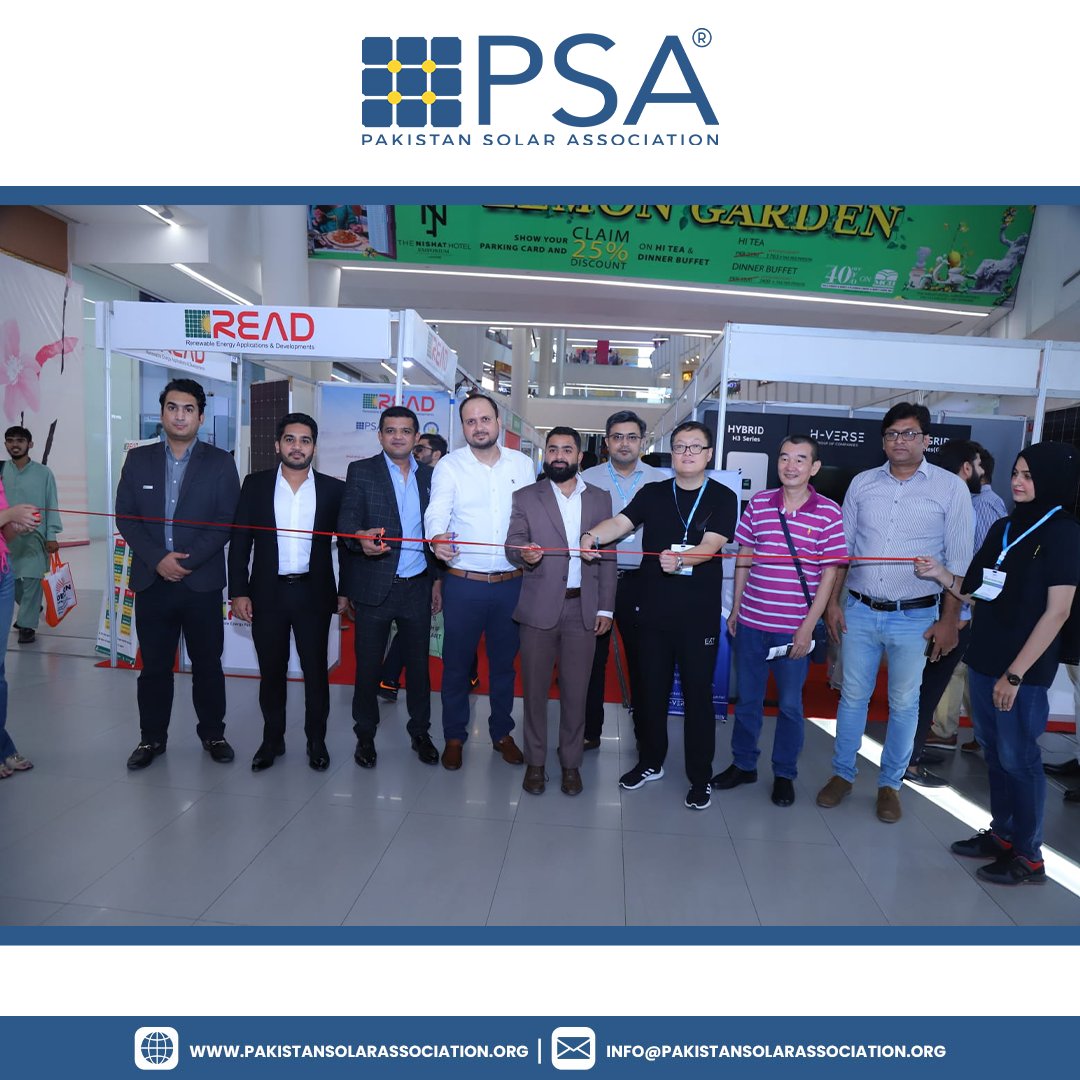PakistanSolarA's tweet photo. Here's a glimpse of our spectacular Solar Road Show in Lahore, a shining testament to our commitment to a brighter, sustainable future!
Let's continue to illuminate the path to clean energy solutions!
#PakistanSolarAssociation #ISEM #internationalsolarenergymeet #Pakistan https://t.co/F4a8dV5y5W