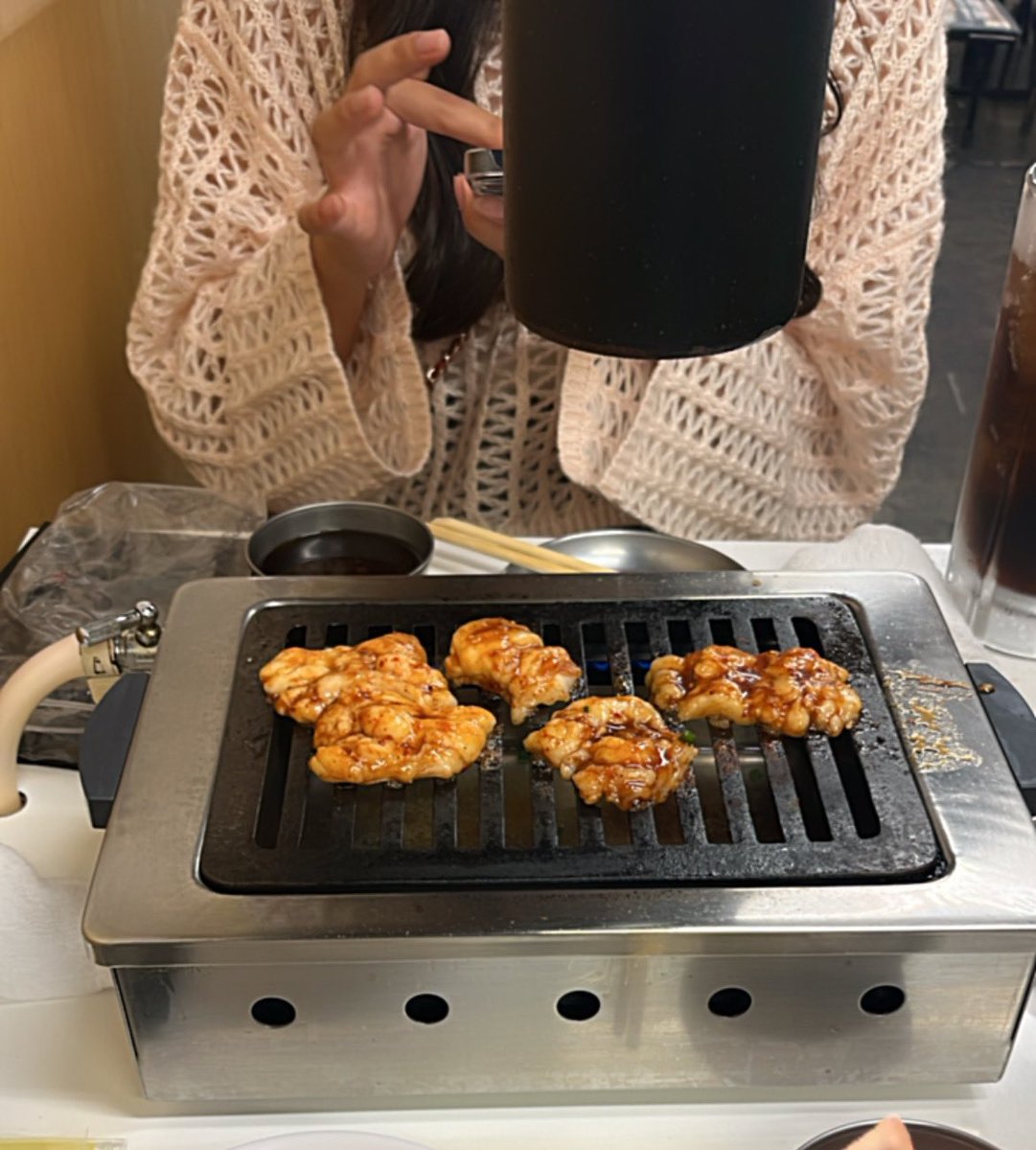 moka_551's tweet photo. アフヌン楽しかったしLilちゅーぶで行ってた焼肉屋さんに行けて良かった🫶🏻 https://t.co/ooW576e4HW