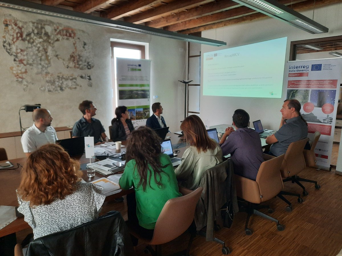 InformestEU's tweet photo. #evento
🤩 Primo evento ufficiale per il progetto di capitalizzazione @RecapMCV, finanziato dal programma #InterregITASLO, che mira ad aumentare la #visibilità della regione turistica #transfrontaliera parlando di #innovazione e #digitalizzazione
👉Info
https://t.co/BIb8IJsivr https://t.co/Mm1GcezrIV