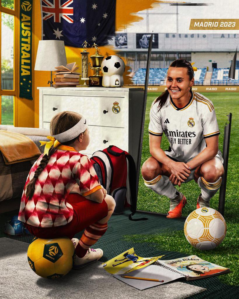 👏❤️ <a href="/HayleyRaso/">Hayley Raso</a> 

"Reflecting on how far I’ve come. Dream big"💭