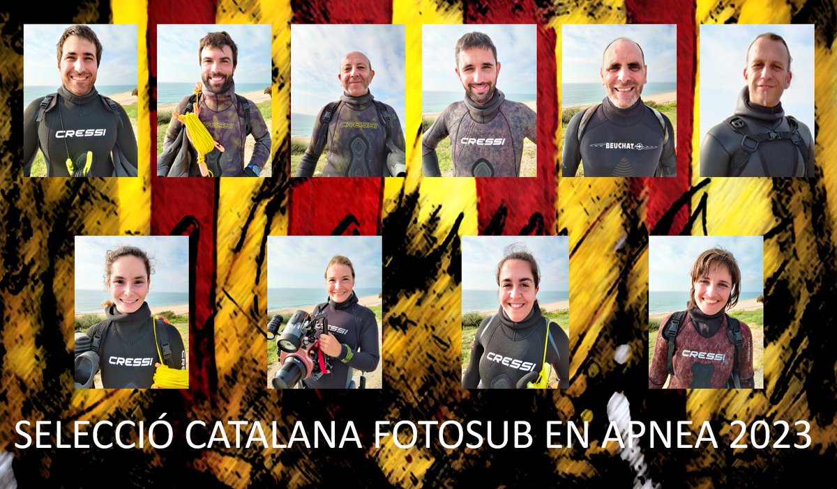 Els nostres esportistes ja estan a punt! La Selecció Catalana de Caça Foto Sub en Apnea disputarà el XXXII CAMPIONAT D'ESPANYA DE CAÇA FOTO APNEA 2023 del 28 al 30 de setembre a Calpe, Alacant. Molta sort i mols èxits a tots i a totes! 𝗦𝗢𝗠 𝗘𝗦𝗣𝗢𝗥𝗧 | 𝗦𝗢𝗠 𝗙𝗘𝗖𝗗𝗔𝗦