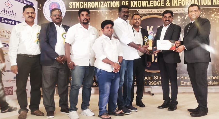 innokaiz_india's tweet photo. Our Honorable #Chairman and #Managing #Director #Dr_Sukumarbalakrishnan @kaizensukumar sir received a Best #Service to the #Society 2023 from #Synchronization of #Knowledge &amp; #Information #Network (S.K.I.N) On behalf of Him Team @innokaiz_india Received the Award🙏🙏💐💐#JBGROUP https://t.co/NA09ts7Ms8