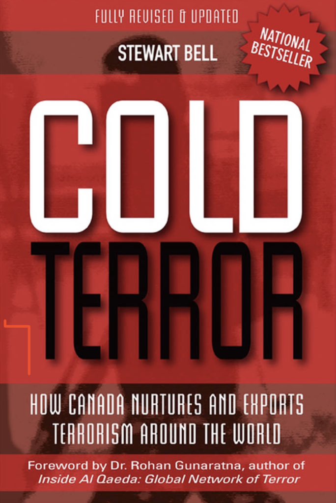 ZahackTanvir's tweet photo. Stewart Bell’s “#ColdTerror” - How #Canada Nurtures and Exports Terrorism Around the World. #NationalBestSeller https://t.co/Qfv1uqMRXO