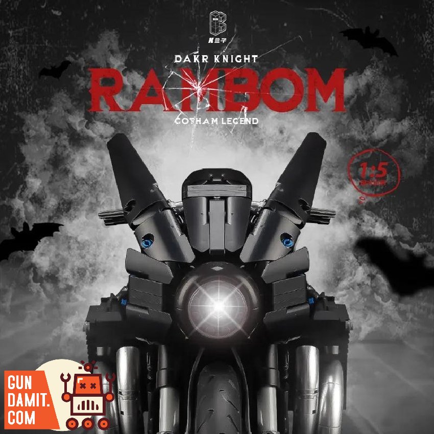 GundamitStore's tweet image. [Coming Soon] K BOX 1/5 10518 The Batcycle
Material: ABS
Size:48 x 16 x 27cm / 18.90 x 6.30 x 10.63"
Pieces: 1981 pcs
$62.99 Free Shipping
--------
👇links👇 
gundamit.store/KBOX-10518

#KBOX #kbox10518 #Batcycle #motorcycle 
#actionfigure #modelkit #Gundamit #GD