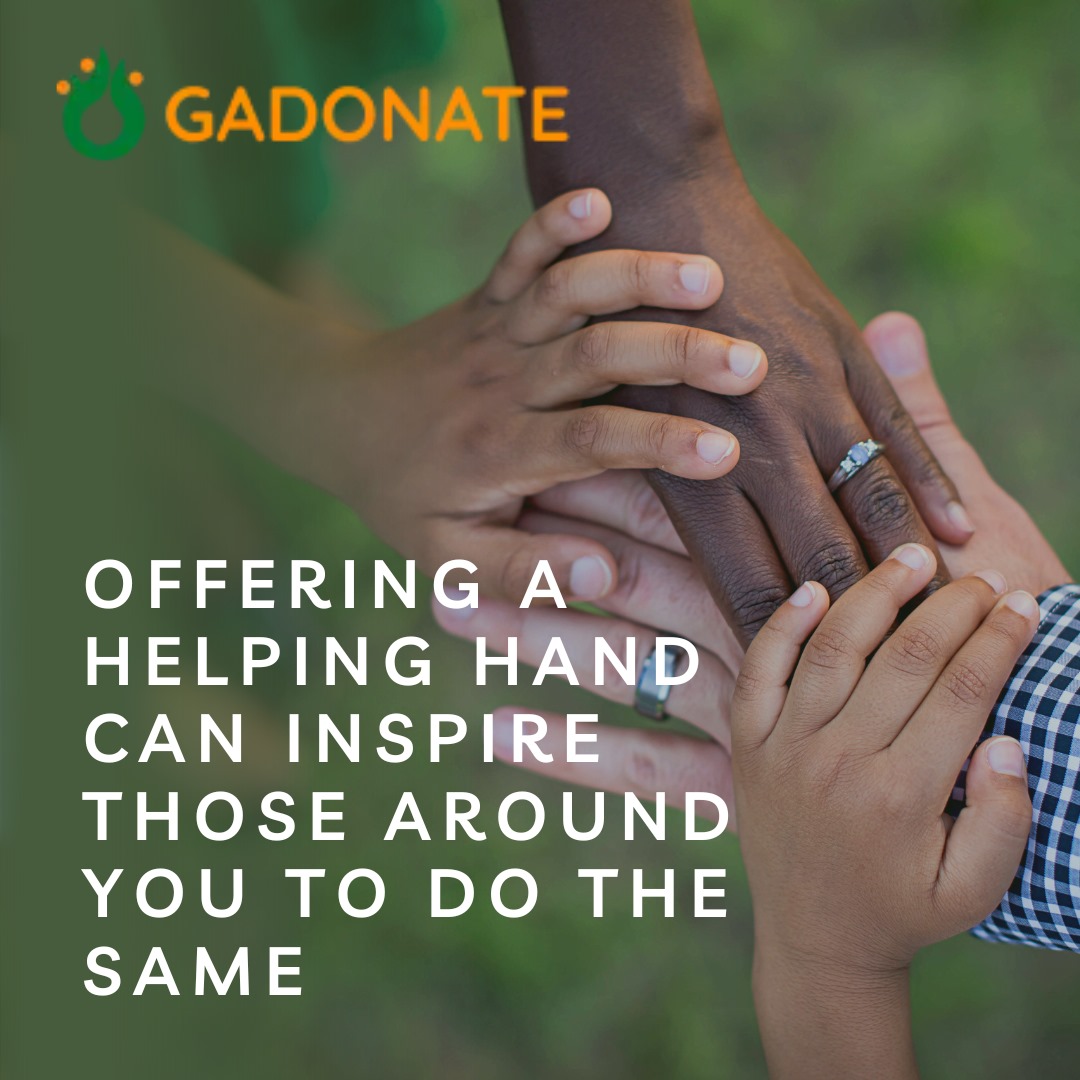 oga_donate's tweet photo. Helping each other is a way to move forward as a community, society, and world. Everyone needs a hand sometimes, and you can be the person to provide it. 

Remember to put a smile on someone's face this week.
Have A Blessed Week Ahead!

#charity #nonprofit  #motivation #dogood https://t.co/e629rZ15F1
