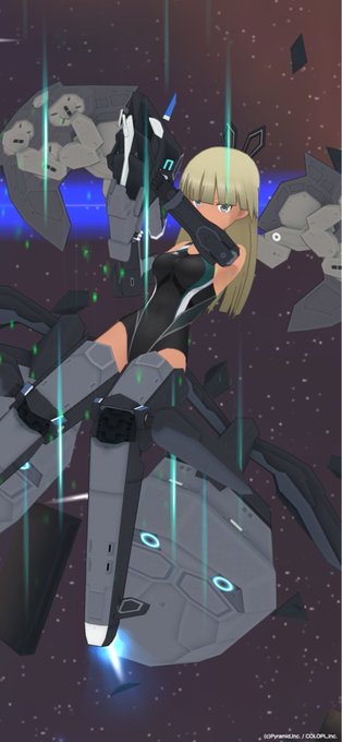 ヤッス…競泳水着がギアにハマり過ぎて……今までの競泳水着で一番お気に入りですわ 
#アリスギア 