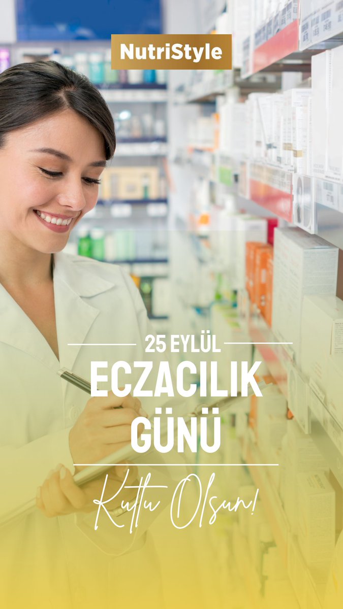 25 Eylül Eczacılık Günü Kutlu Olsun!

#EczacılıkGünü