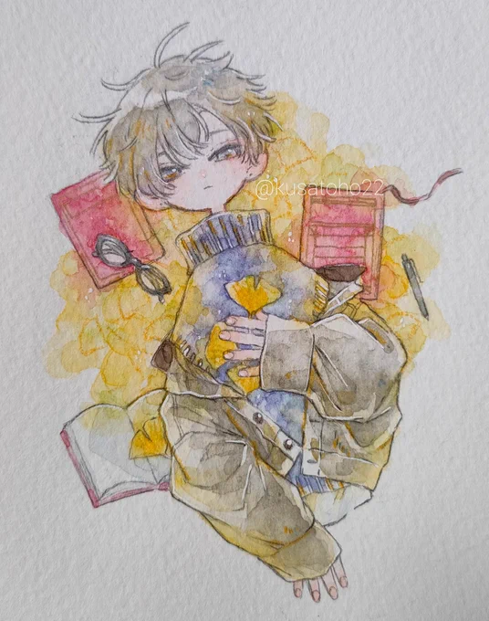 #芸術の秋ということで作品あげてるアカウントフォローしませんか秋は色合いが可愛いから好き! 