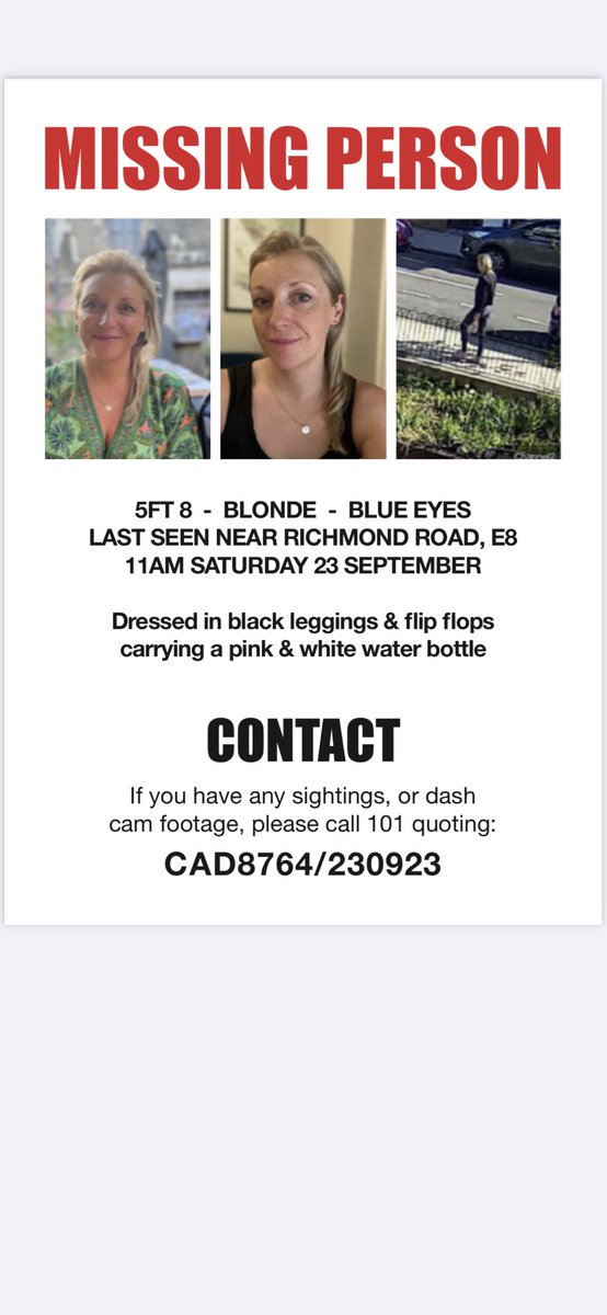MISSING MUM: this lady was last seen on Saturday morning in Hackney. She has young children and a family #hackney #missing