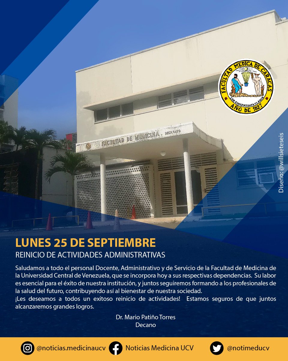 Noticia Medicina UCV tweet media