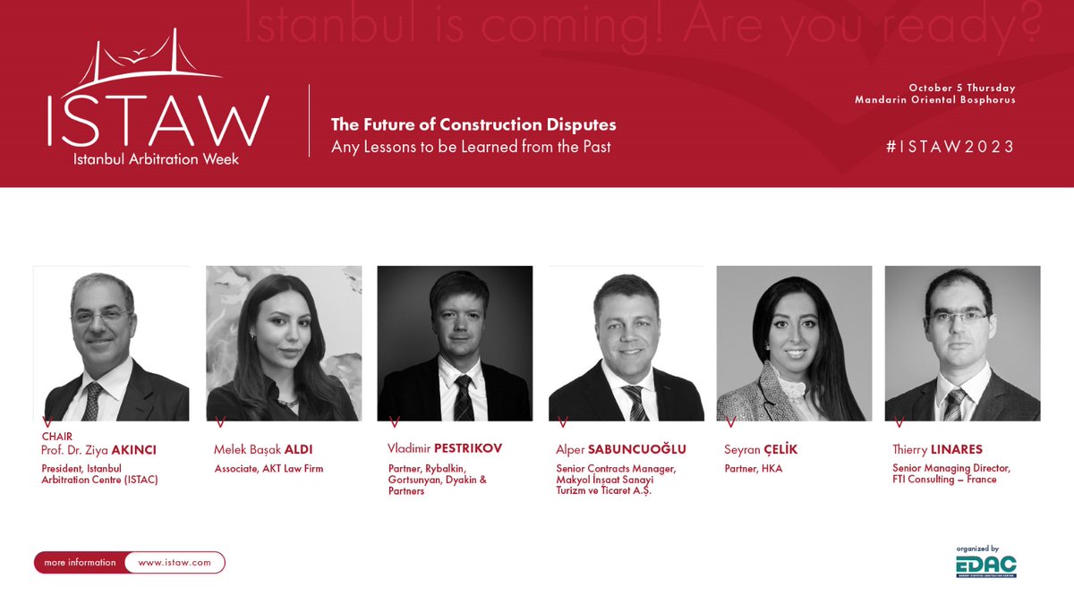 Istanbul Arbitration Week tweet media