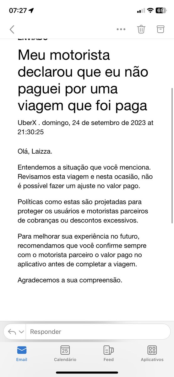 lalaolvr's tweet photo. Ontem tive uma corrida com esse homem, no qual botei pra pagar em dinheiro e paguei o valor dado na corrida de 75,00. Após eu sair do carro ele finalizou a corrida alegando que eu só paguei 19,00 e agora estou sendo cobrada pela @Uber_Brasil o valor de 56,00. Como pode isso? https://t.co/zpSDfpIEib