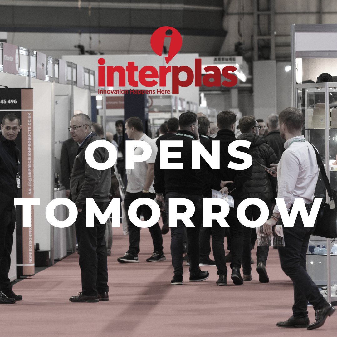 Less than 24 hours until we open the doors! Here's a checklist to help you get organised: ✔️ Register here 👉 ow.ly/kEUJ50PP73q ✔️ Download the Interplas App 👉 ow.ly/OxNG50PP73p ✔️ Schedule 1-2-1 meetings, and select your favourite exhibitors and sessions