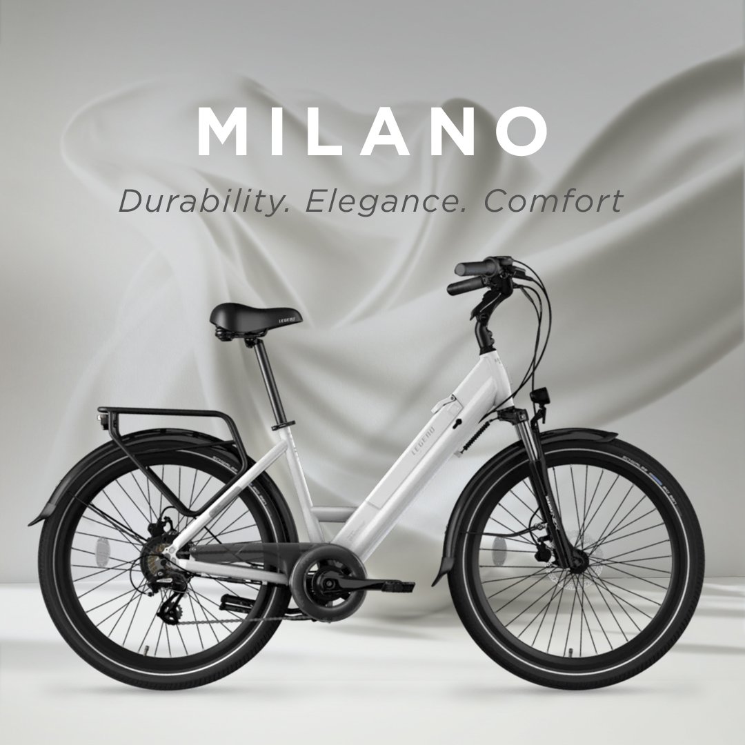 LegendeBikes's tweet photo. WATCH OUT! MILANO EBIKE ⚡​

Strength, elegance and comfort are the terms that best define the Legend Milano model. An electric bike designed for intensive use.

Check the price and details here: https://t.co/U8FsZn9CCj https://t.co/oBlpObDtGF