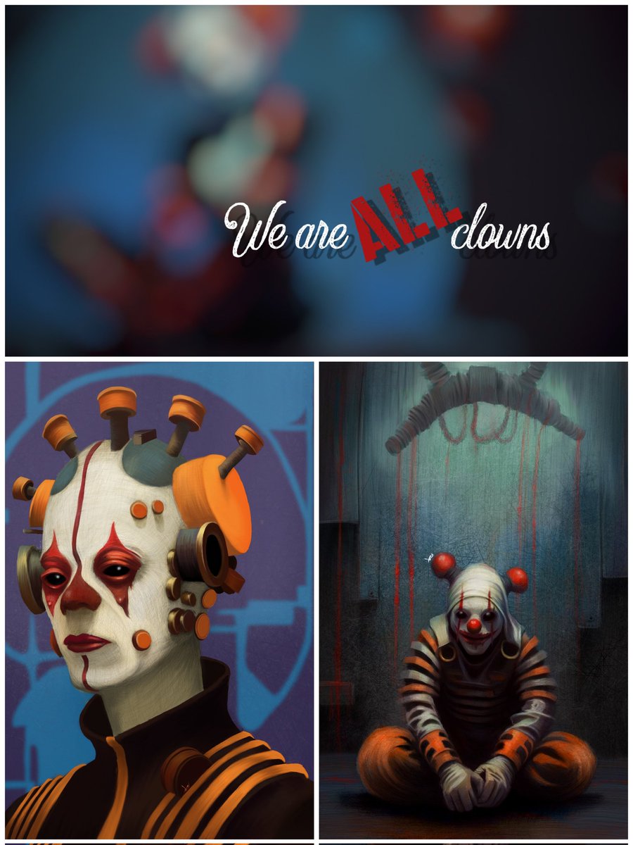 Gm fam♥️

🔸We Are ALL Clowns🔸 collection is now available on <a href="/foundation/">Foundation 🌐</a> with 2 pieces

I will continue this collection 
Details 👇