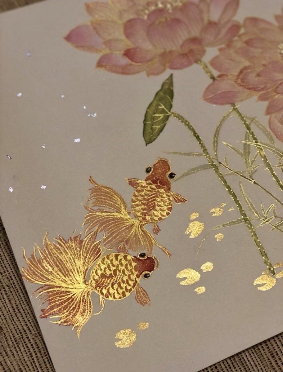 What a masterpiece! Good luck, Golden Lotus!