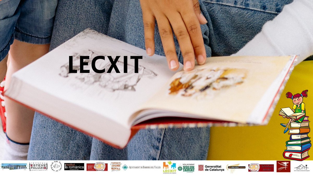 ajuntamentbdv's tweet image. 📢Participa al LECXIT, un projecte per l&apos;èxit educatiu dels infants
📖Per #llegir en català i fer èmfasi en la #comprensiólectora d&apos;una manera lúdica.
✅De dilluns a dijous de 17 a 18 h a la @BiblioBarbera.
👉Info per participar i col·laborar: tuit.cat/n977a