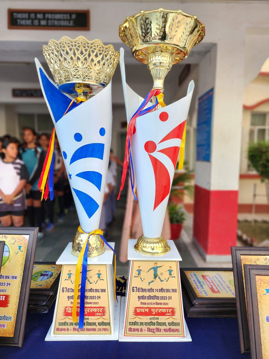 APS_Suratgarh's tweet photo. π Big shoutout to the incredible talent at APS Suratgarh! π
Huge congrats to the 4 amazing girls and 5 outstanding boys for earning their spots in the State Level Football tournament! β½ Best of luck, champions!πͺπ #APSsuratgarhFootball #StateLevelBound β½π₯
#TROPHIESDISPLAYED https://t.co/yX52NBpcBs