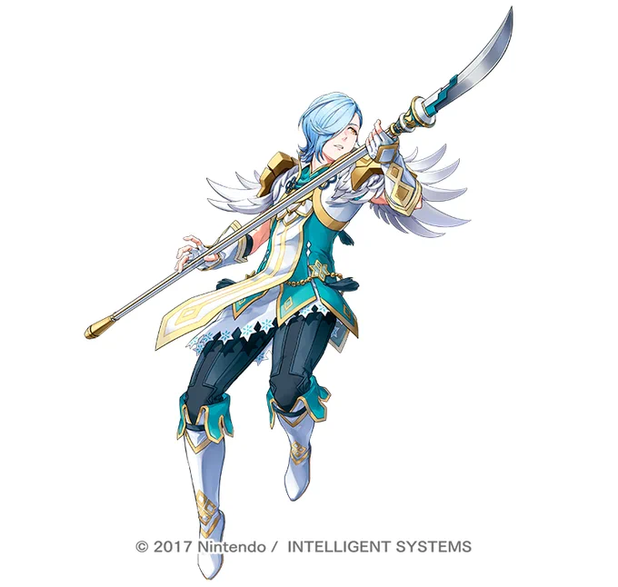 【叶之 明のお仕事】ファイアーエムブレム ヒーローズ神装英雄『青空に描く想い シグレ』(細谷佳正 さん) のイラストを担当しました。どうぞよろしくお願いしますI painted the next Resplendent Hero,  Uplifting Artist. Please check it out! #FEヒーローズ #FEHeroes 