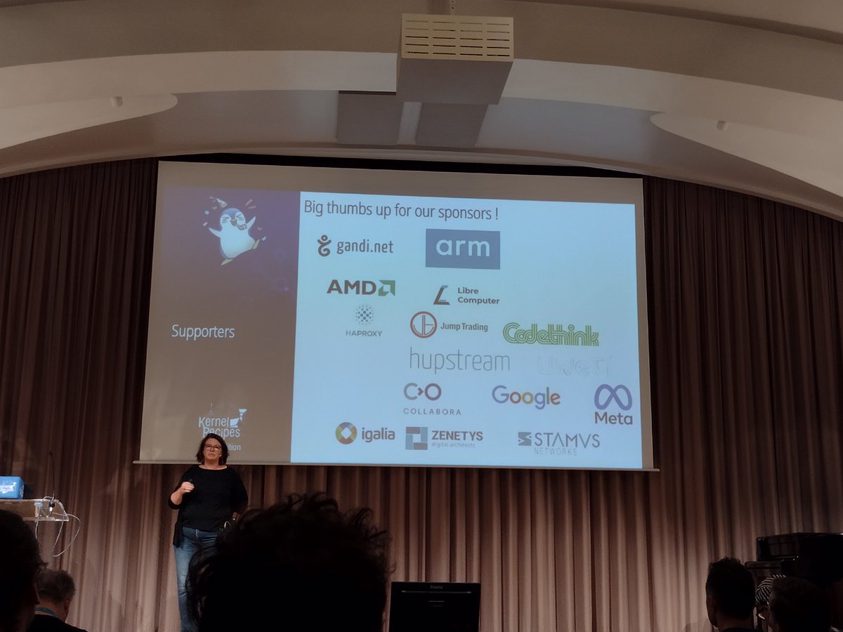 codethink's tweet photo. Kernel Recipes is off to a great start! It's great seeing the Codethink logo around the room.

If you're a talented developer that's attending the event and would like to know more about jobs at Codethink then make sure you speak to one of our Codethings. 

#kr2023 #opensource https://t.co/yheARVkBo4