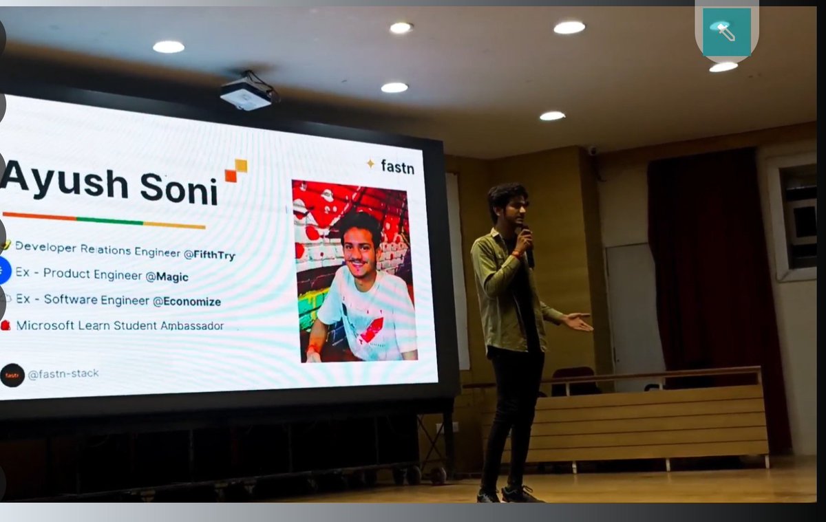 DhirendraS49296's tweet photo. And here we go ππ₯³π₯³ ....
#fastnworkshop in our college
#ipsacademyindore
Organized by @GDSC_IPSA
Our guest speakers:-
@ayushsoni1010
@nishantjain
#gdscipsa #gdsc_ipsa #fastn #fastnstack https://t.co/MJ8CMsvYj0