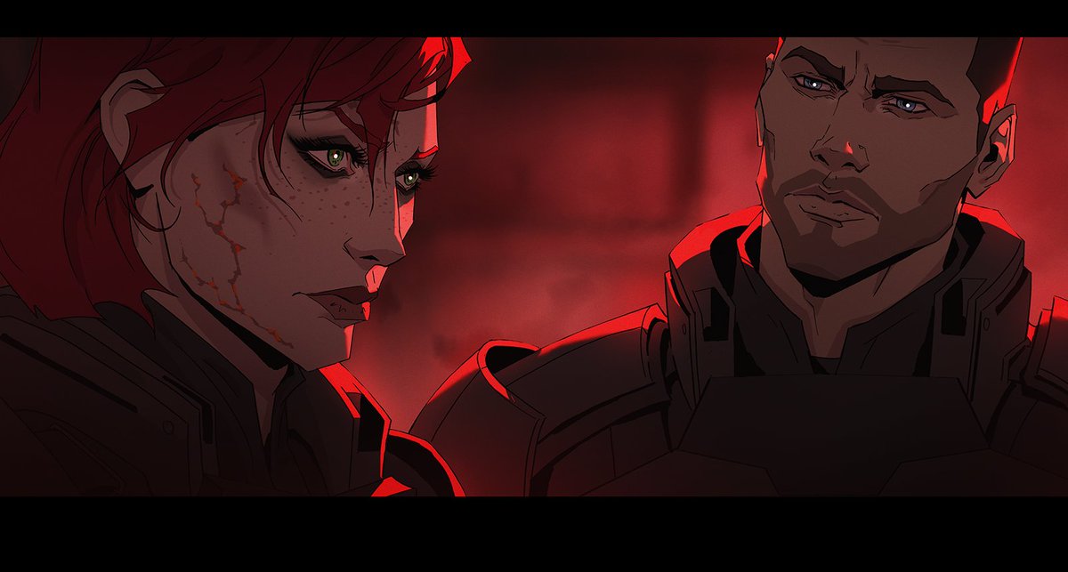 AlexineSkiba's tweet image. Still waiting and hoping for anime Mass Effect with siblings AU