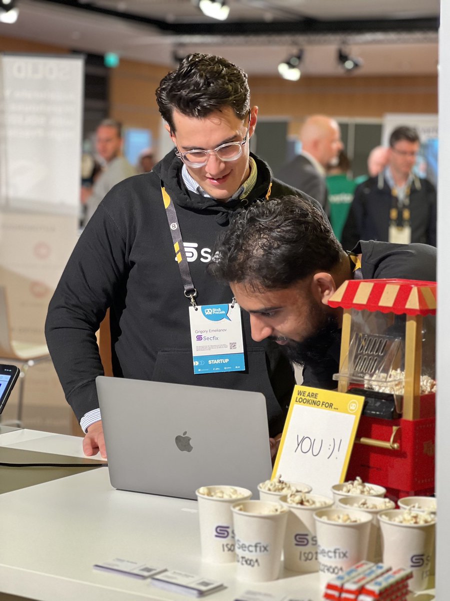 🥨  Hey Guys!!! We‘re waiting for YOU!!! #bits23 

📍 Ground Floor ST25

Let’s have a chat!  #CyberSecurity #infosecurity #compliance #automation