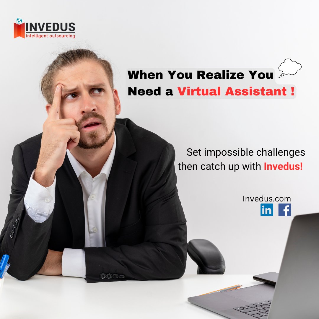 invedus's tweet photo. Boost your productivity with a virtual assistant from Invedus! 🚀 Delegate tasks, save time, and grow your business.
To learn more:- https://t.co/rtQnbGJEzf
#invedus #virtualassistant #remoteemployee #virtualemployee https://t.co/BWuqSM3wsC