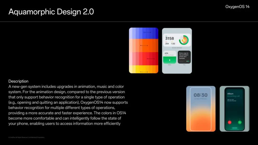 encoword's tweet photo. OnePlus announced OxygenOS 14 based on Android 14 🔥🔥

New Features:
▶️ Trinity Engine
▶️ Smart Cutout
▶️ NOTES 2.0
▶️ Go Green AOD
▶️ Fluid Cloud
▶️ Aquamorphic Design 2.0
▶️ Auto Pixelate 2.0

Repost it and spread🙏 https://t.co/0aui7mA68L