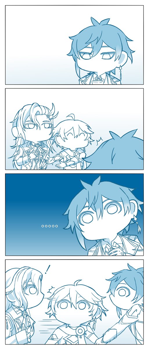 HuangLyuSiGu's tweet photo. 關於新的龍龍
鍾離:不行!!!(#`Д´)ﾉ
#zhongther 
＃neuvither https://t.co/qA3U13fOCt
