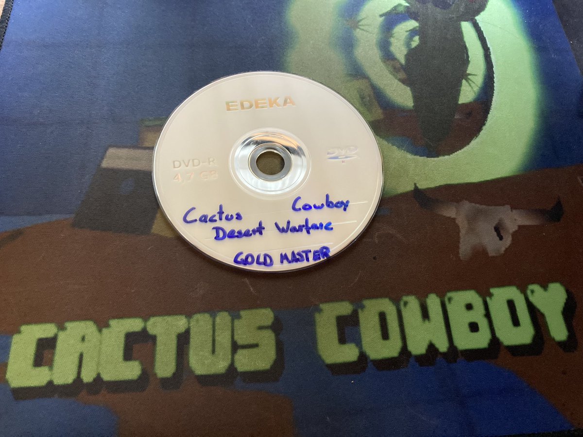 Breaking: Cactus Cowboy - Desert Warfare just went GOLD! More info coming  very soon