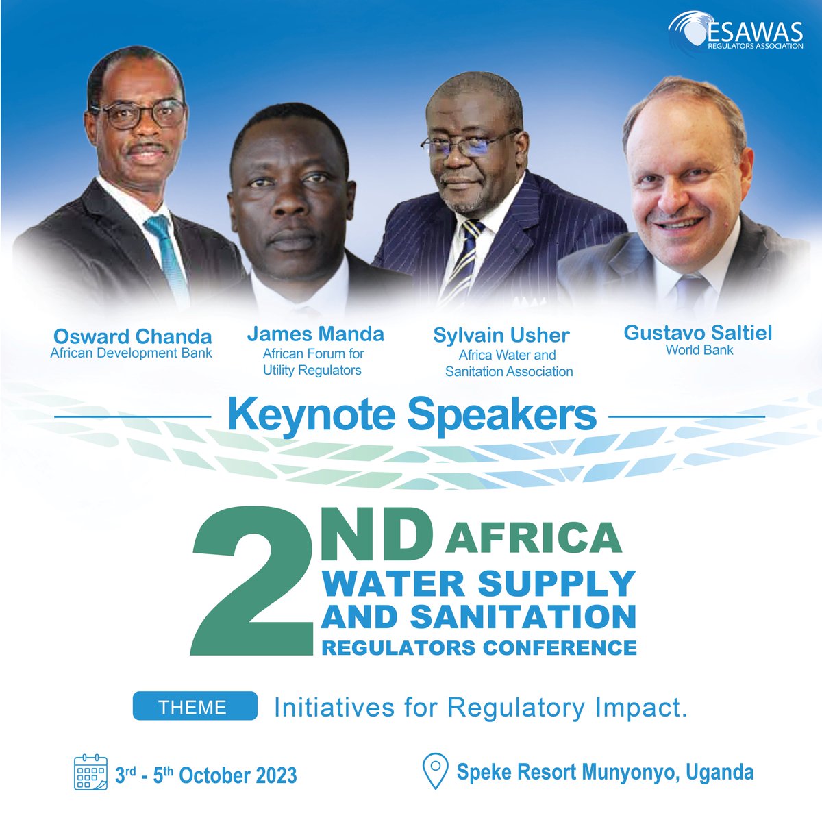 To be effective, regulators need to be good listeners to sector needs and requirements. Our key speakers will highlight key areas of focus for regulators to drive WSS service improvements
#UniversalAccess
#EffectiveRegulation