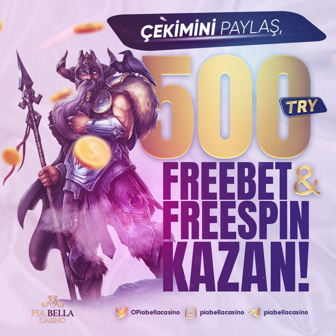 PiaBella_'s tweet photo. 🎁 Oynarken Kazan Çekimini Paylaş Daha Çok Kazan En Sıradışı Promosyonlar #PiaBella ' da 

❗️En Çok Bahis Seçeneği ,Avantajlı Yatırım Bonusları ve  Çok Daha Fazlası #PiaBellaCasino' da !

👍 Sosyal Medya Hesaplarımızı Takip Et Güncel Duyuruları ve Etkinlikleri Kaçırma !

🔎Detaylar https://t.co/x0ERtc1hQA  Adresinde.

📎BetConstruct Alt Yapısının Lisanslı En Güvenilir Bahis ve Casino Sitesi  #PiaBellaCasino

#PiaBellaCasino Bol Şanslar Diler