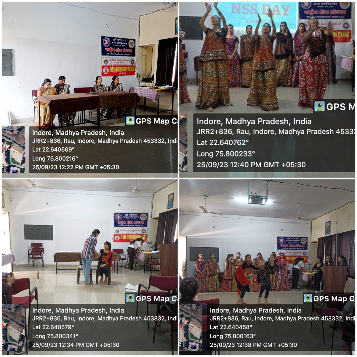 NSSunit2SUKM's tweet photo. आज  श्री उमिया कन्या महाविद्यालय की राष्ट्रीय सेवा योजना इकाई द्वारा राष्ट्रीय सेवा योजना दिवस के उपलक्ष्य में रंगारंग सांस्कृतिक कार्यक्रम का आयोजन किया गया! @_NSSIndia @NSSRDBhopal @NSSDAVVMP @PGarhwal03 https://t.co/CJfRj9bNSI