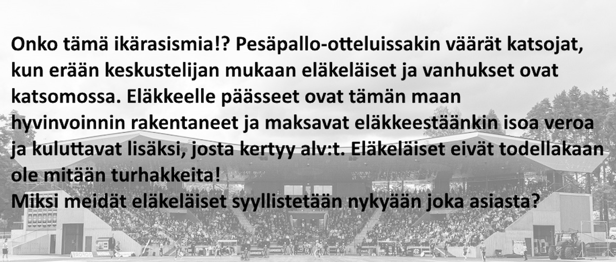Riitikko's tweet photo. @YleTV1 #Jälkihiki #yleaamu https://t.co/phHRe8ceJL https://t.co/L17SLVzRk3