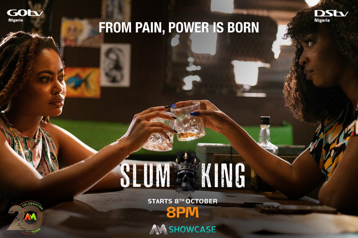 DStvNg's tweet photo. What will you do to escape an unfortunate reality? 

Slum King premiere’s on AM Showcase Ch. 151, by 8pm! Are you ready?

#AMTheSlumKing #AMSlumKing #AfricaMagic #AM20 #DStv https://t.co/Gt4MBbobpD