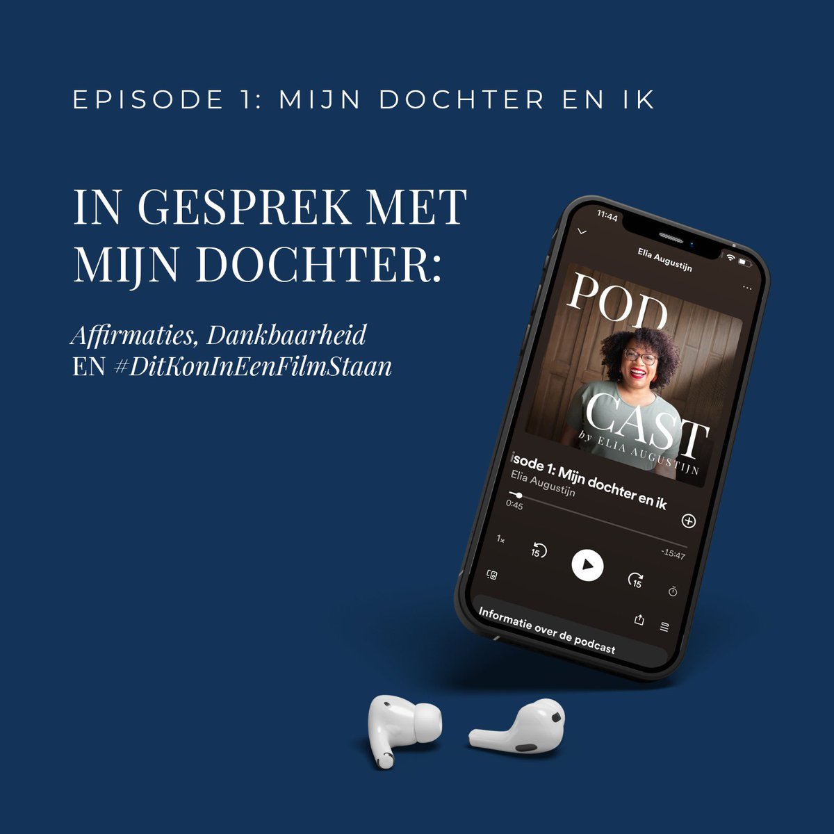 Mijn eerste #podcast 🤍