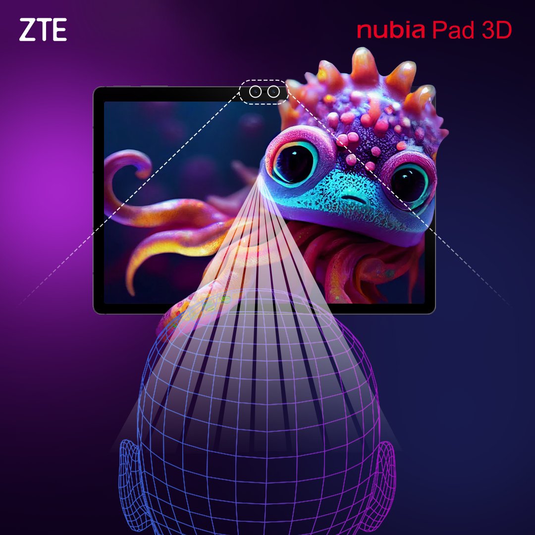 ZTEPress's tweet photo. We are incredibly proud to announce that #nubiaPad3D, the world's first 3D AI tablet, has been chosen for inclusion in Fortune China's 2023 Best Design List! ✨
More fantastic details 👉 https://t.co/trWH7KgKLT
#nubia #ZTE #tablet #pad #3Dtechnology #VR #AR #FortuneChina https://t.co/qBTqmo6pSP