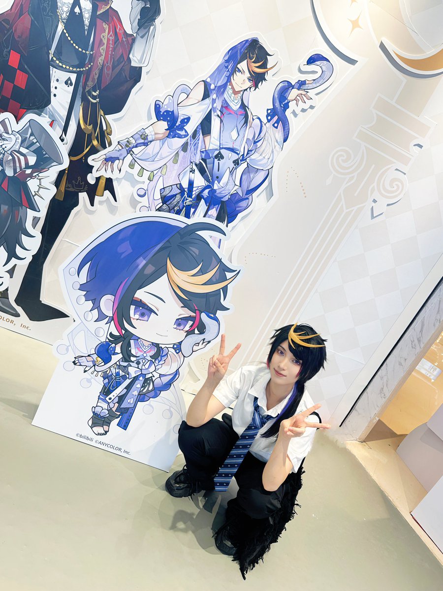 KKaren_Lin's tweet photo. See you on the other side💜
#shuyamino #cosplay #luxiem https://t.co/fYDTonGEke