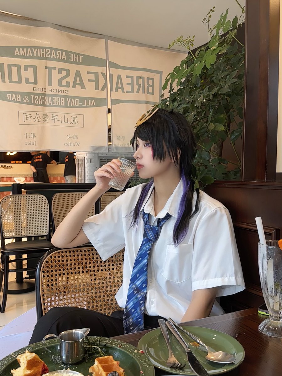 KKaren_Lin's tweet photo. See you on the other side💜
#shuyamino #cosplay #luxiem https://t.co/fYDTonGEke